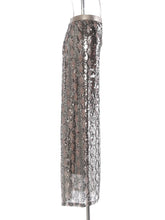 Luxury Honeycomb Sequin Skirt